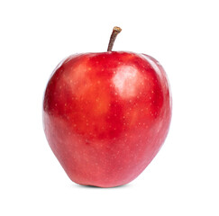 Red apple isolated on white background