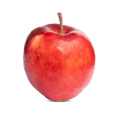 Red apple isolated on white background