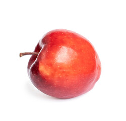 Red apple isolated on white background