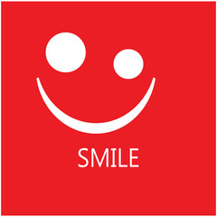 Smile emotion icon vector illustration design template