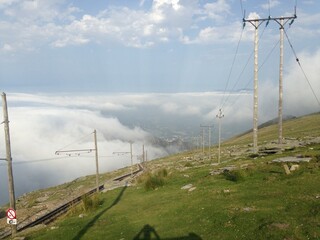 railway in the mountains