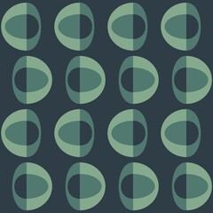 Spotted abstract seamless pattern - decorative accent for any surfaces.
