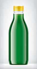 Plastic Bottle on background. 