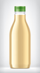 Plastic Bottle on background. 