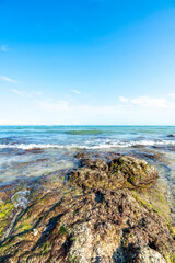 The coast of Weizhou Island in Beihai, Guangxi Province, China