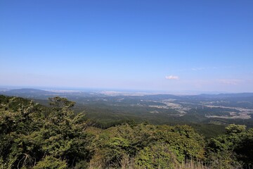 Fototapeta na wymiar 青山高原の風車群