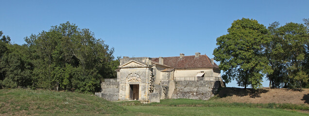 Fortification de Fort Médoc en Gironde France