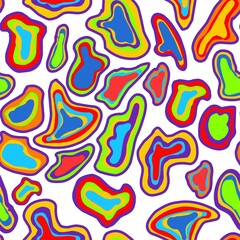 rainbow pattern. Bright summer pattern seamless. Summer trending design. Summer 2021. gay pride colors. lgbt