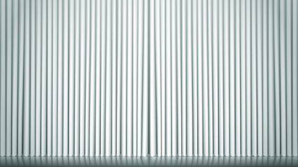 Obraz premium white curtain background. Vector illustration.