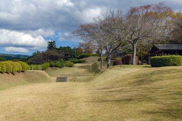 史跡 山中城跡 岱崎出丸