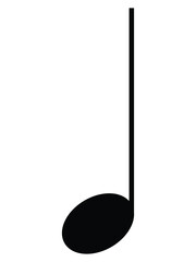 Black music quarter note