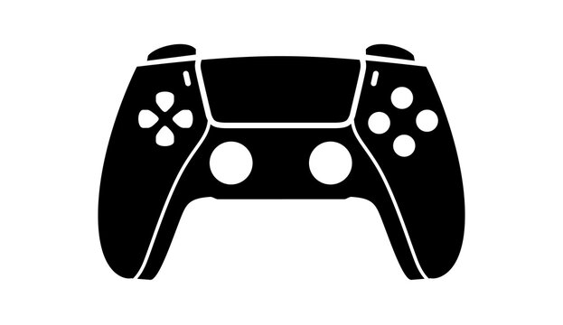 Game joystick vector. Gamepad new generation of console