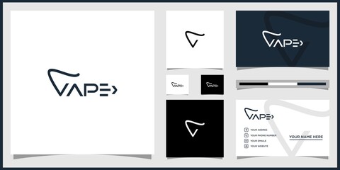 vape logo design