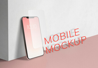 Editable Mobile Phone Mockup