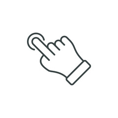hand gesture simple icon