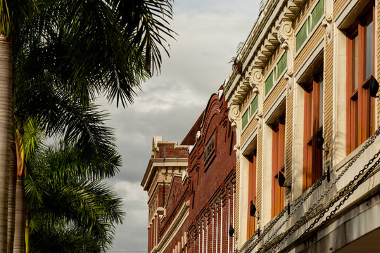 Old Style Buildings in Downtown Fort Myers