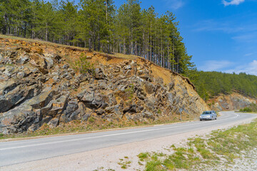 road in the mountains