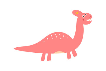 Cute dinosaur drawn as vector for kids fashion