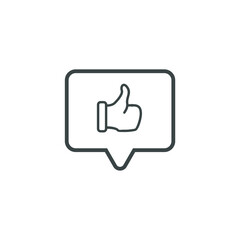 hand gesture simple icon
