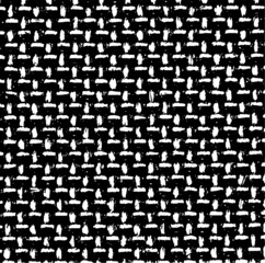 Rough, irregular texture composed of monochrome geometric elements. Overlay distressed grunge background. Abstract vector illustration. Isolated on white background. EPS10