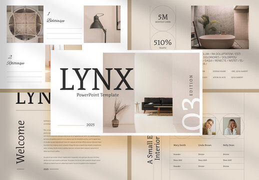 Lynx Landscape Brochure Layout