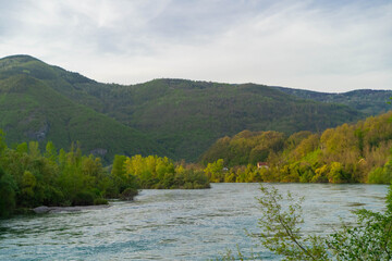 lake in the mountains