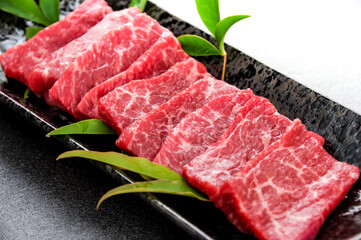 焼肉用の牛肉
