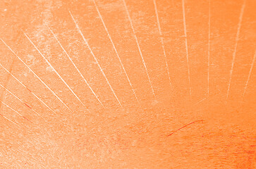 ice orange textured background with wiper markes