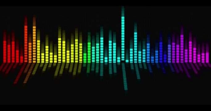 abstract equalizer background | digital music beats sound 