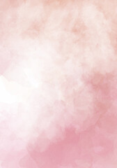Abstract pink watercolor background. Watercolor background for invitations, cards, posters. Texture, abstract background, color splashing