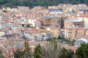 Obraz premium arenas de san pedro panorámicas paisaje urbano