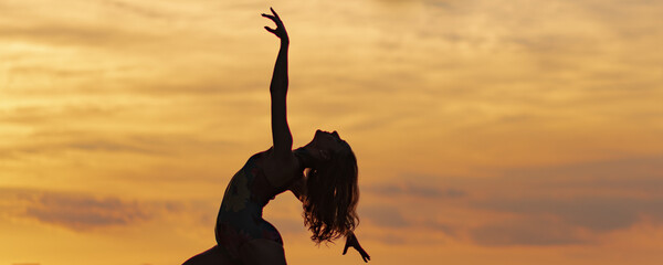 Silhouette of a Dancer