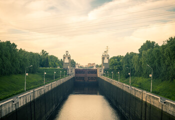 the Moscow Canal (the Moskva-Volga Canal) the longest and importantly russian waterway north to...