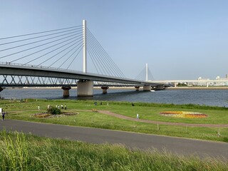 bridge over the river