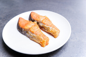 鮭の塩焼き