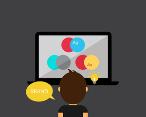 Brand identity or Corporate identity is how your business presents itself to the outside world. it shown from company's visual assets and brand design.