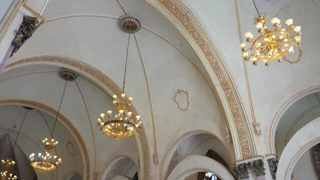 Interior of the ancient Church 