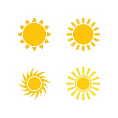 sun illustration logo