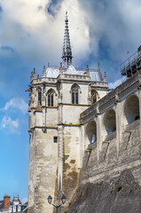 Amboise Castle on the banks of the Loire