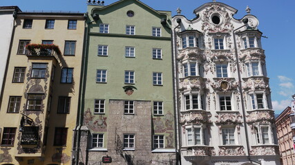 Ville de Innsbruck en Autriche et ses monuments historiques