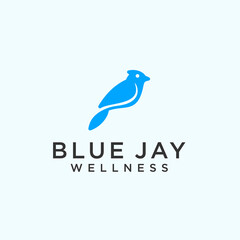 abstract bird logo. flying bird icon