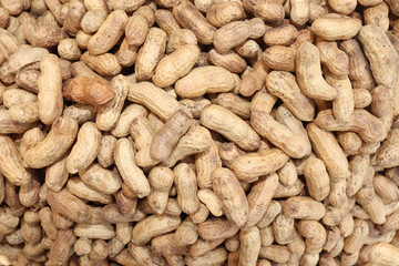 Fresh potato in the market