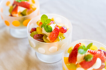 フルーツパフェ