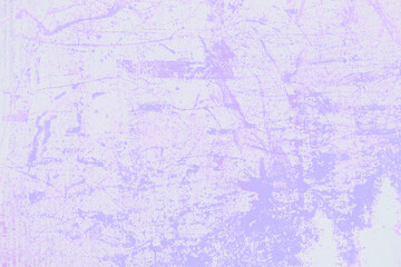 Colorful grunge concrete wall painting background, gradient of purple, pink and light blue