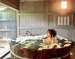 A time at a hot spring