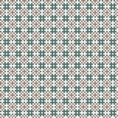 Fototapeta premium Abstract Cross Pattern generative computational art illustration