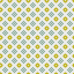 Abstract Cross Pattern generative computational art illustration