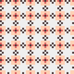 Abstract Cross Pattern generative computational art illustration