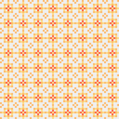 Abstract Cross Pattern generative computational art illustration