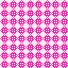 Abstract Cross Pattern generative computational art illustration